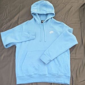 Light Blue Nike Hoodie